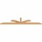 Ekena Millwork Richland Timber Gable Bracket, Western Red Cedar, 108"W x 22"H x 3 1/2"D x 3 1/2"F, 5/12 Pitch GBW108X22X0404RIC00SWR - alternate 4